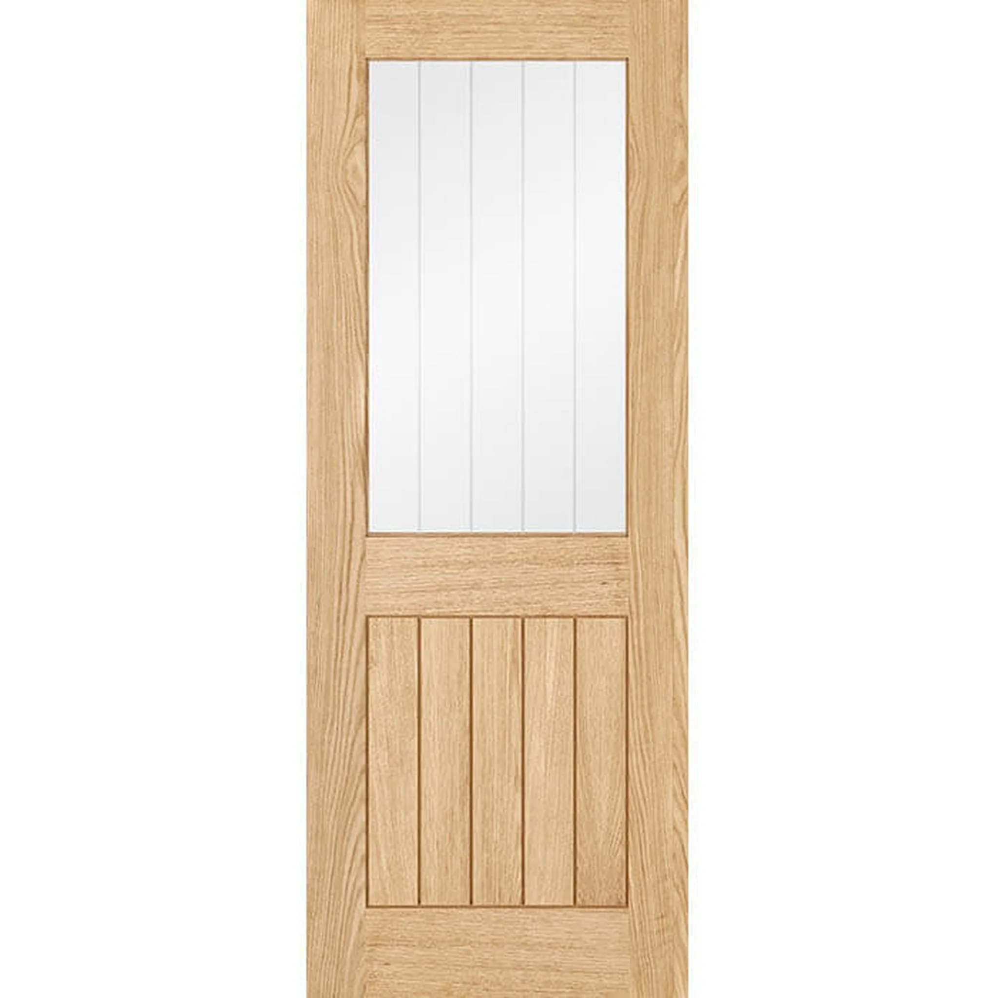 Belize Prefinished Oak 1 Light Glazed Internal Door