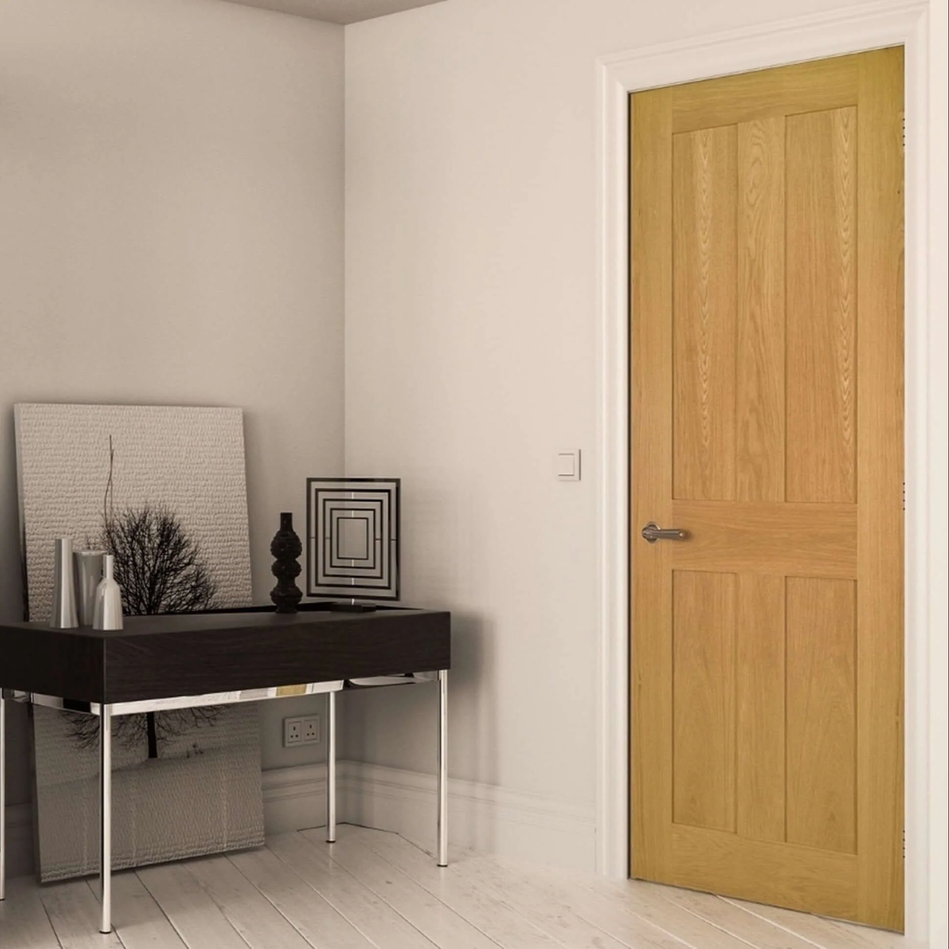 Bespoke Eton 4 Flat Panel Internal Door - Image 4
