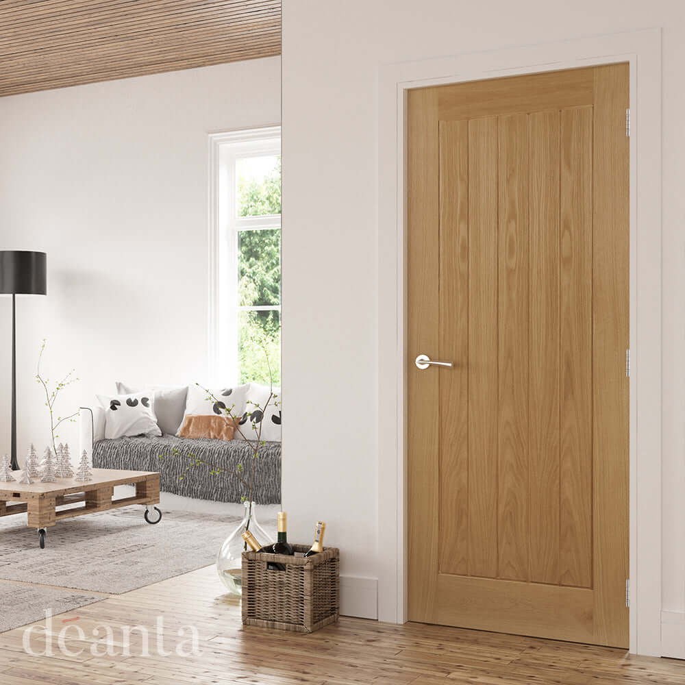 Bespoke Mexicana Ely Prefinished Internal Oak Door - Image 3