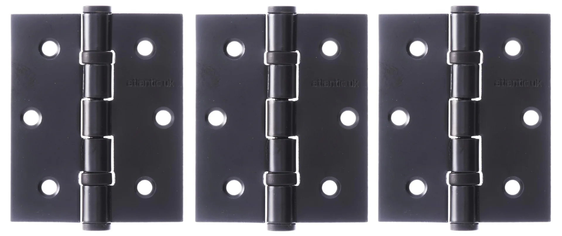 Butt Hinges 3" X 2.5" X 2.5mm Pack Of 3 - Image 3