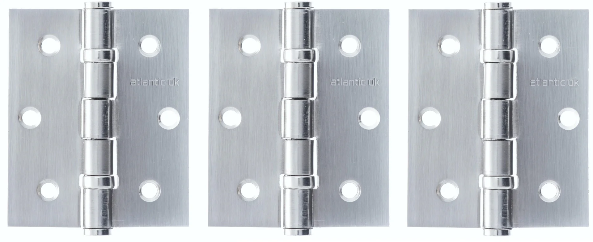 Butt Hinges 3" X 2.5" X 2.5mm Pack Of 3 - Image 6