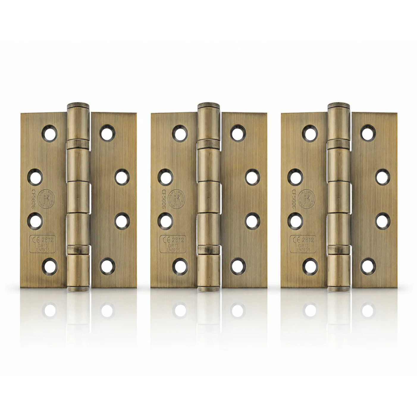 Fire Rated Butt Hinges 4" x 3" - 3 Pack - Image 2