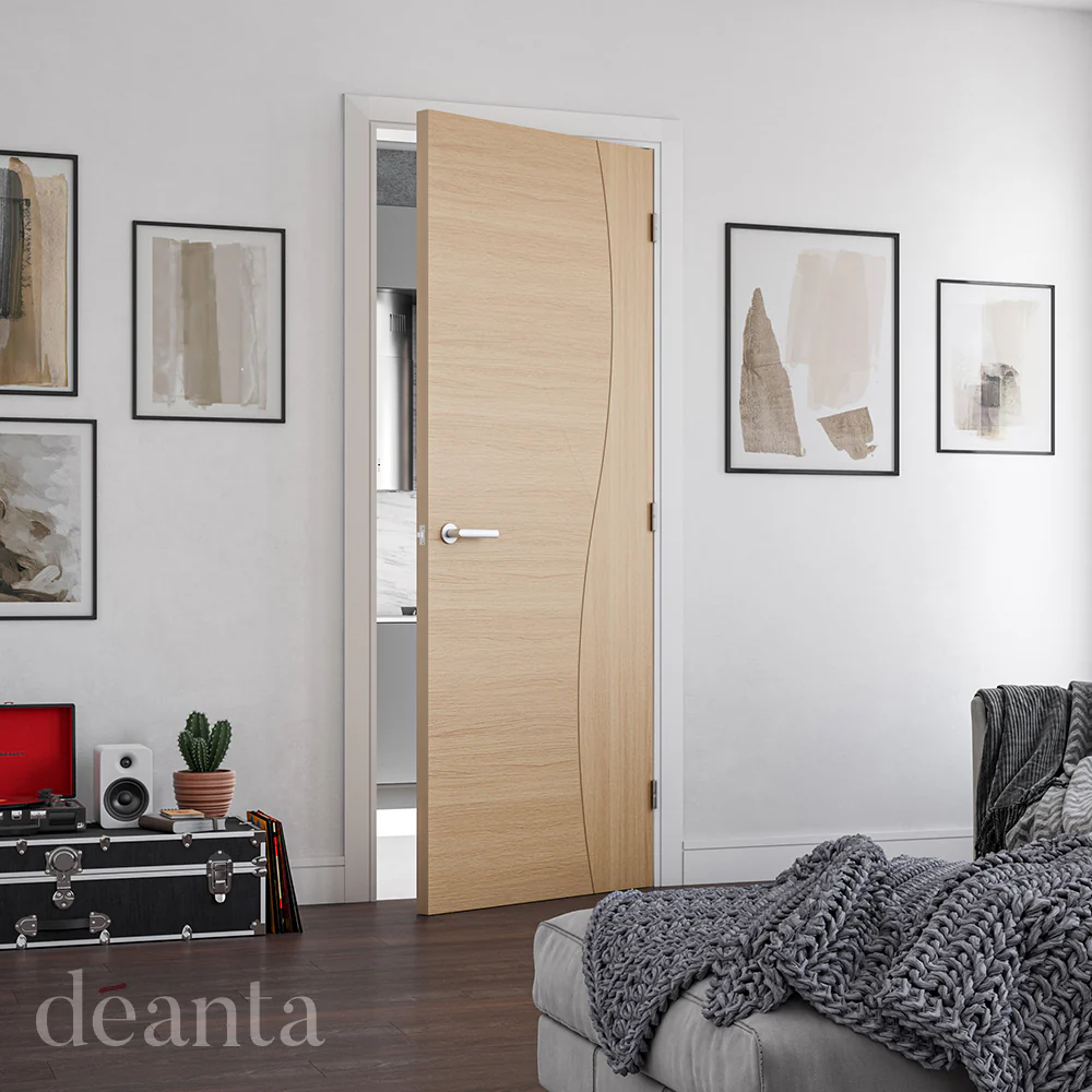 Cadiz Prefinished Oak Door - Image 3