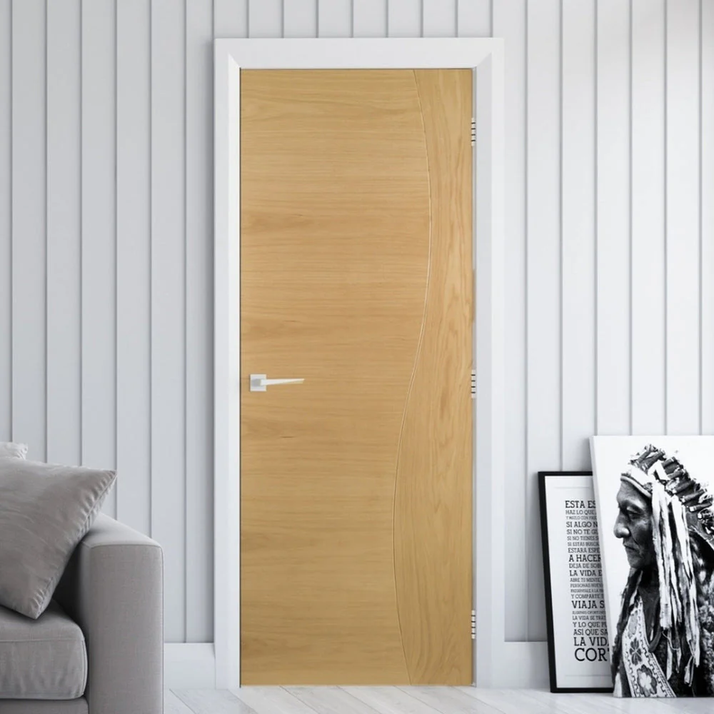 Cadiz Prefinished Oak Fire Door - Image 3