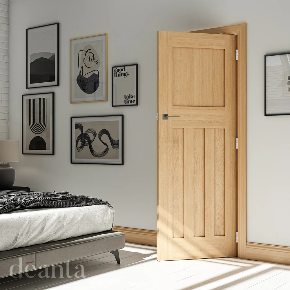 Cambridge Oak Fire Door - Image 3