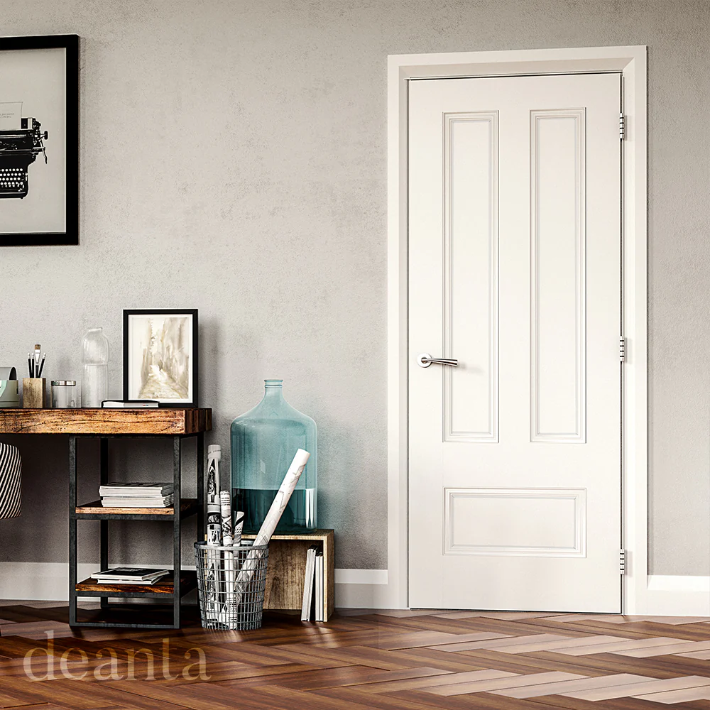 Canterbury Internal White Primed Fire Door - Image 3