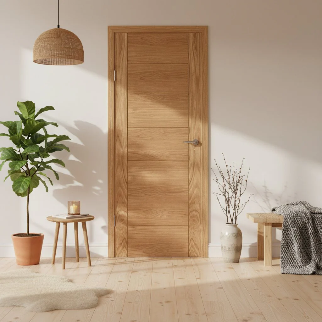 Carini Prefinished Oak Internal Door - Image 2