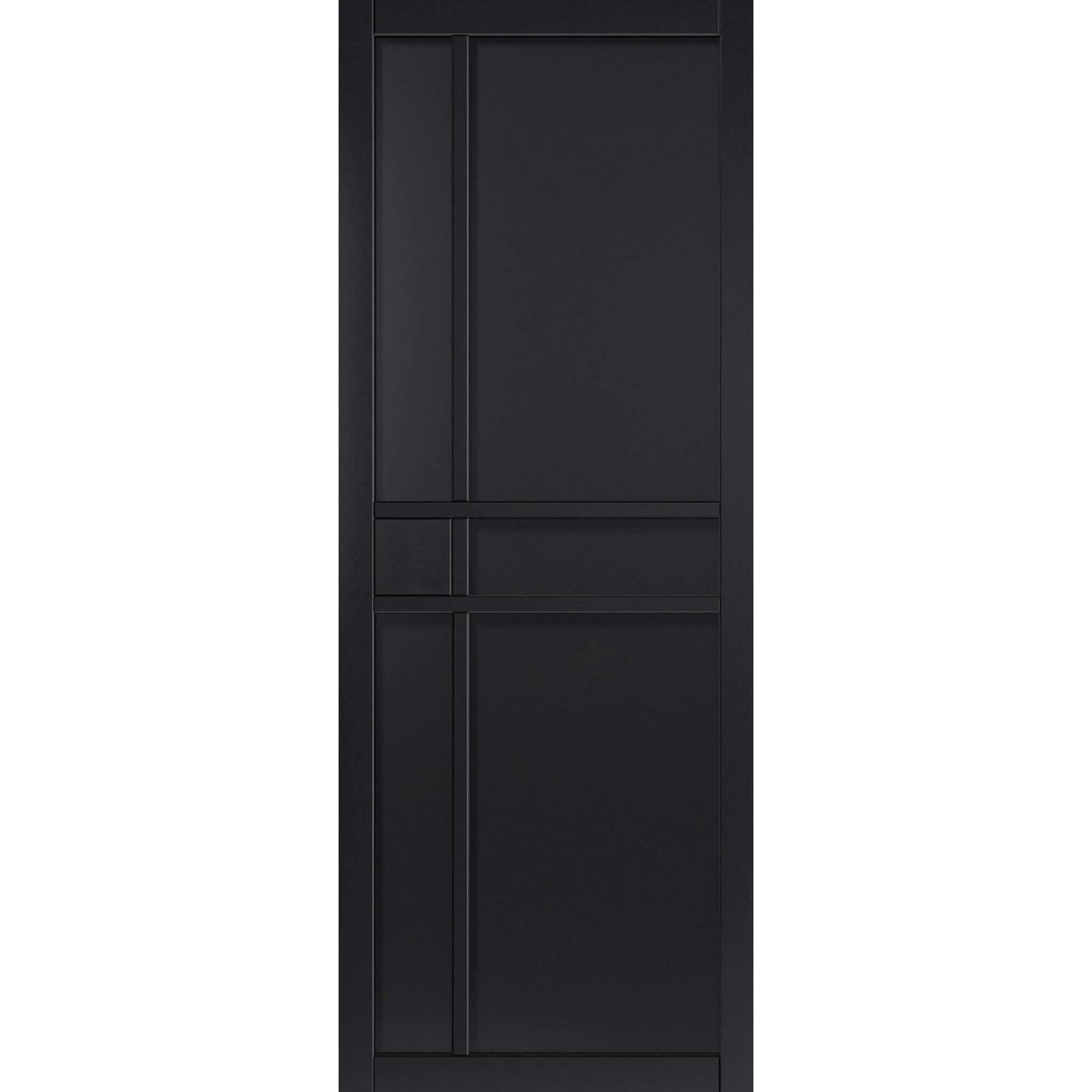 City Black Prefinished Internal Door