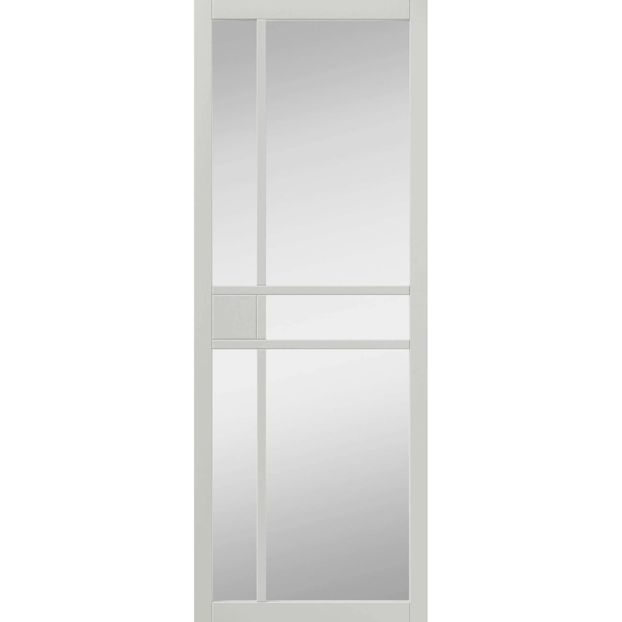 City White Clear Glass Internal Door