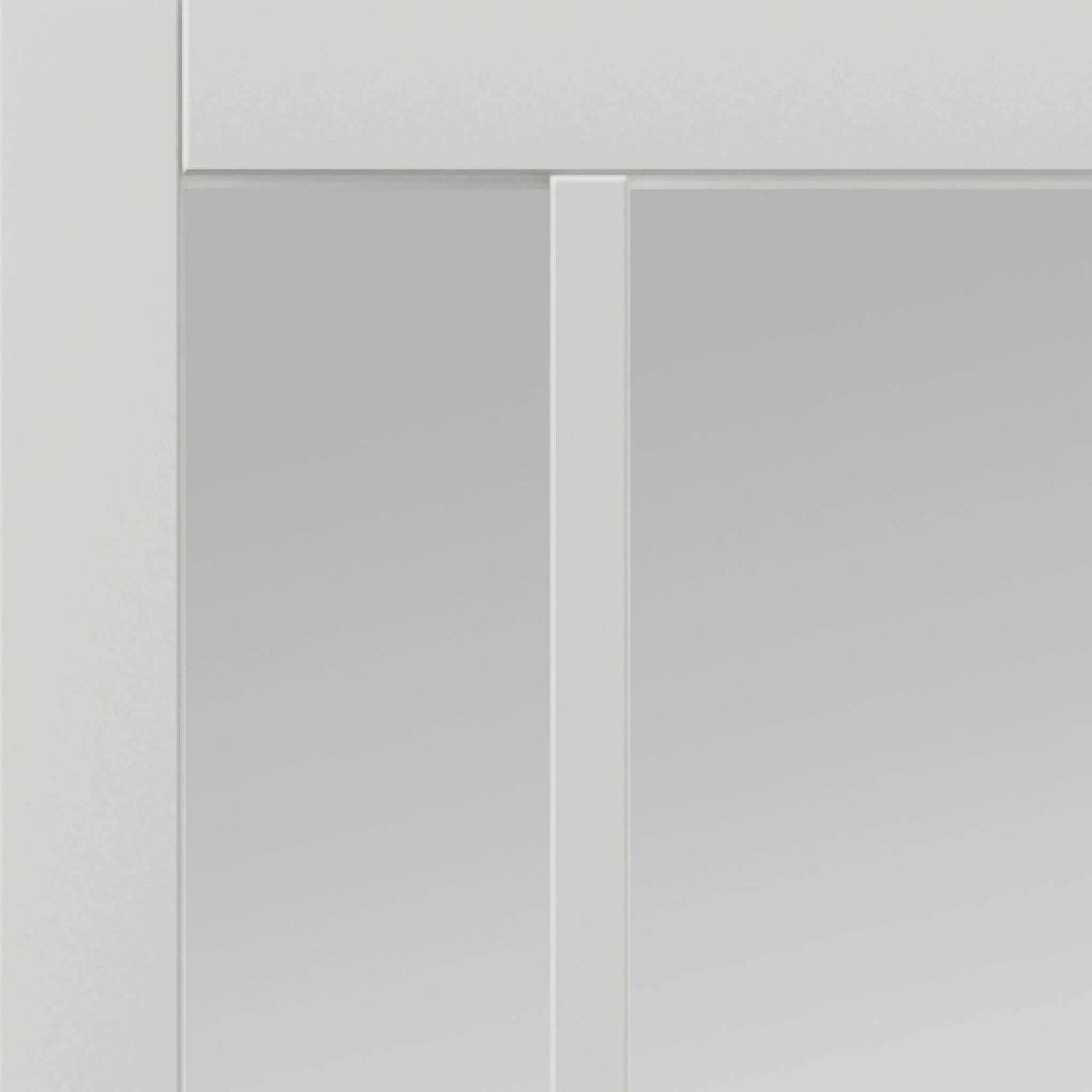 City White Clear Glass Internal Door - Image 4