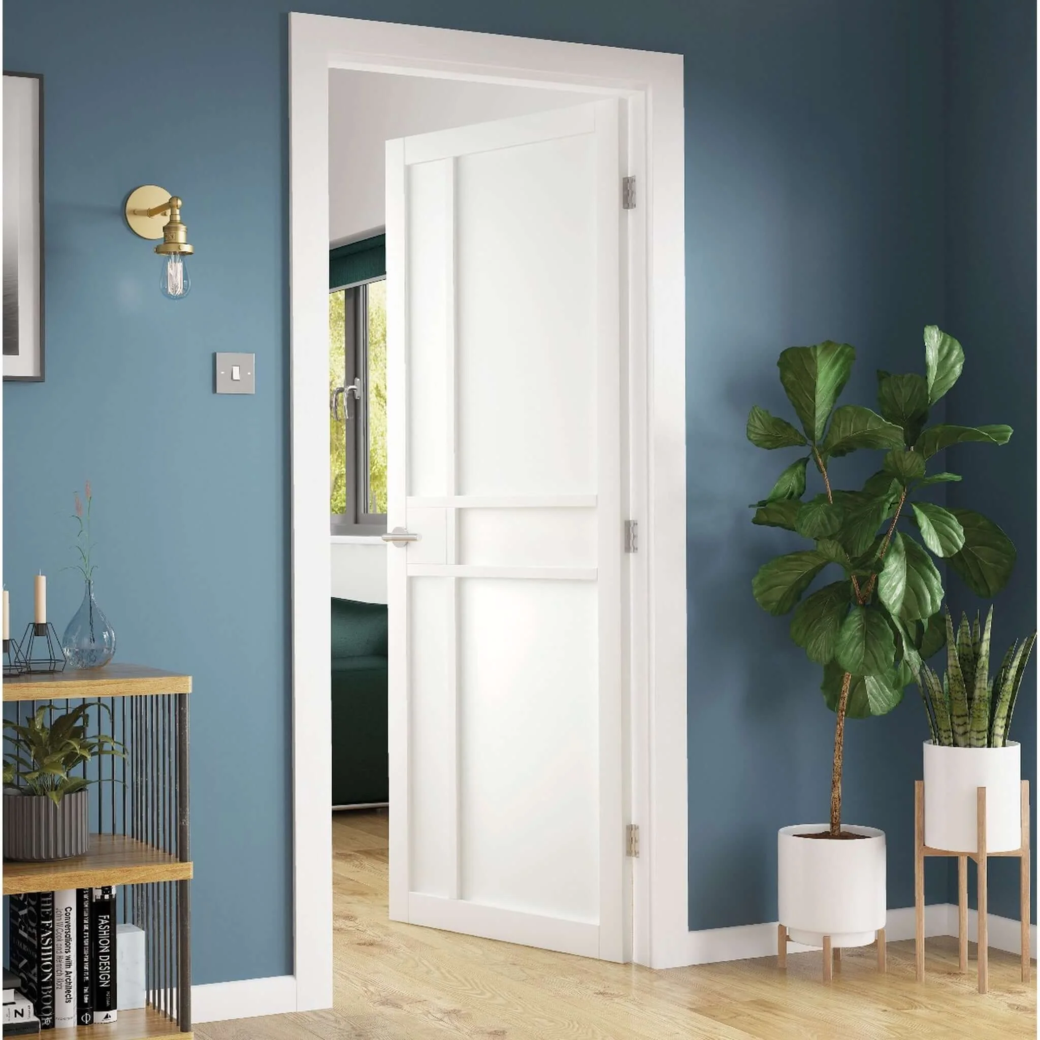 City White Prefinished Internal Door - Image 4