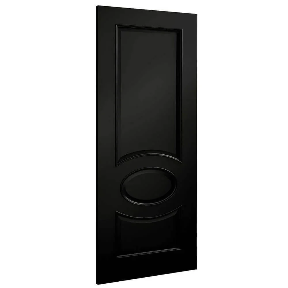Clarendon Black Prefinished FD30 Fire Door - Image 2