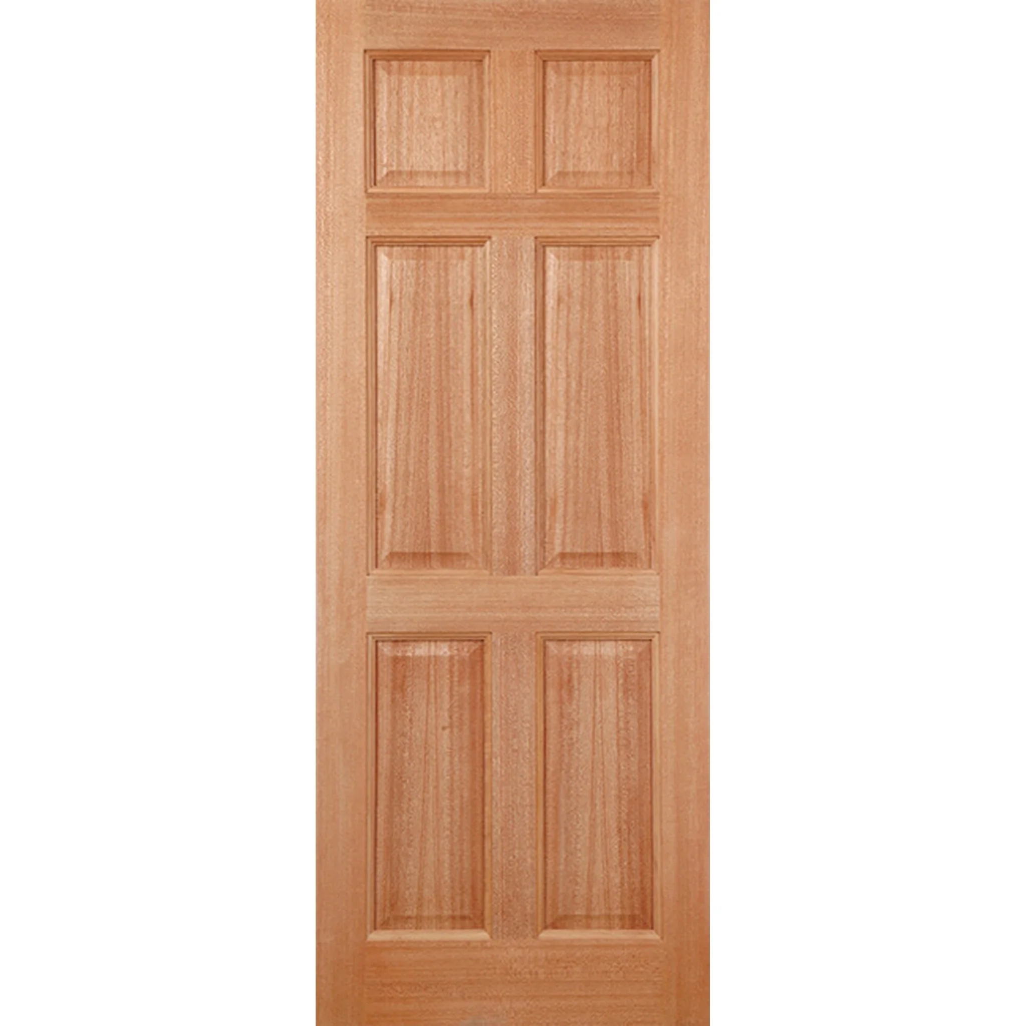 Colonial 6 Panel Hardwood External Door