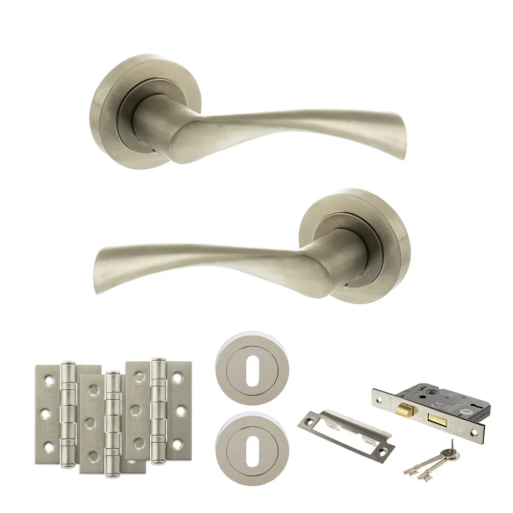 Colorado Lever On Round Rose - Image 40