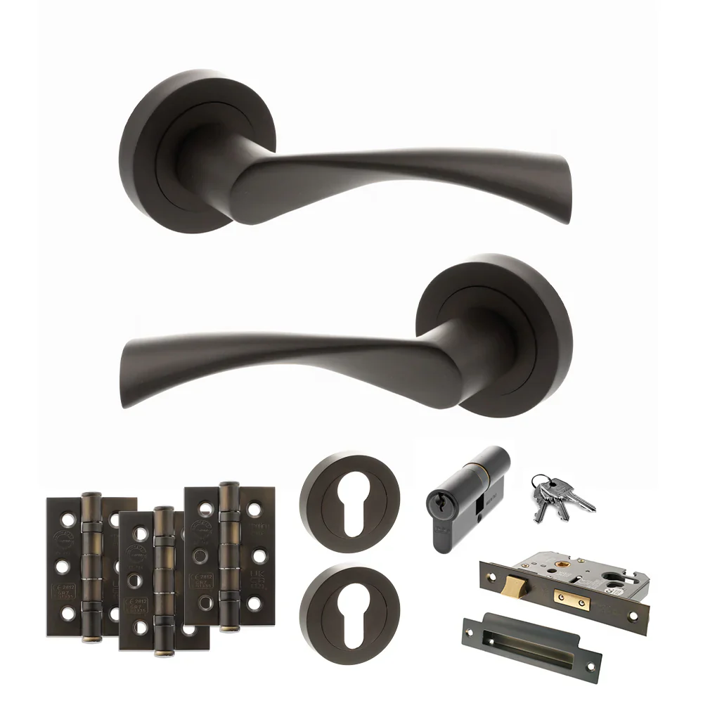 Colorado Lever On Round Rose - Image 49