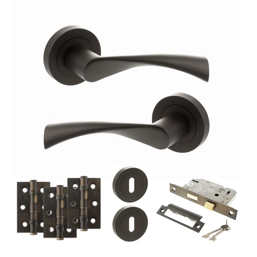 Colorado Lever On Round Rose - Image 50