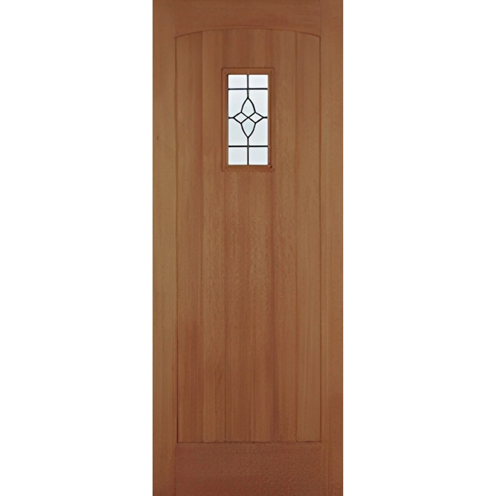 Cottage Leaded Glazed 1L Hardwood External Door