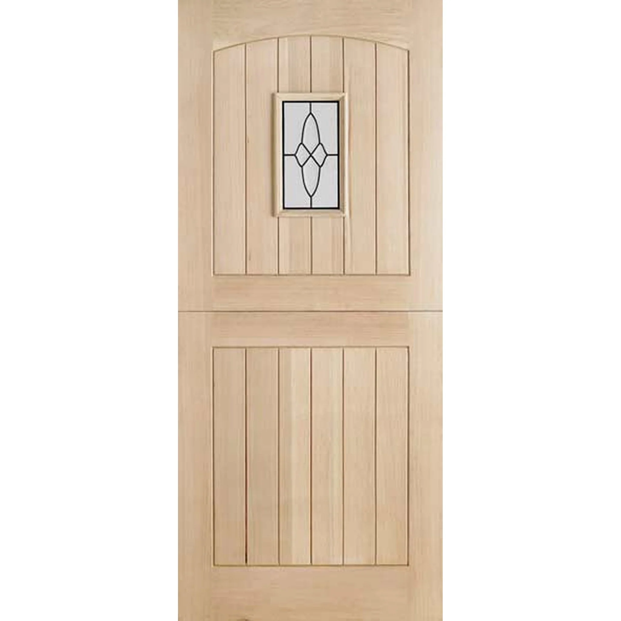 Cottage Oak Glazed Stable External Door