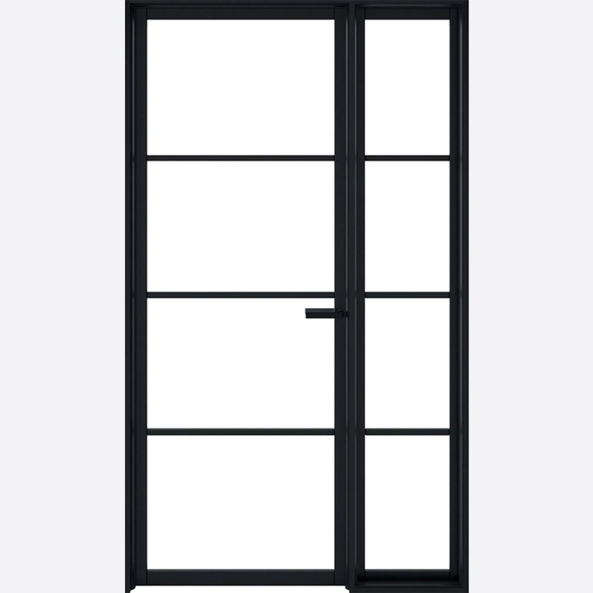 Demi Panel Black Primed Soho W8 - Image 2