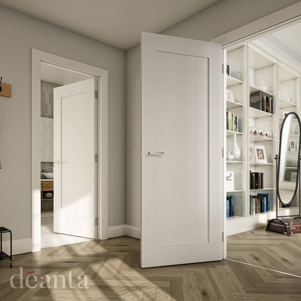 Denver White Primed Fire Door - Image 3