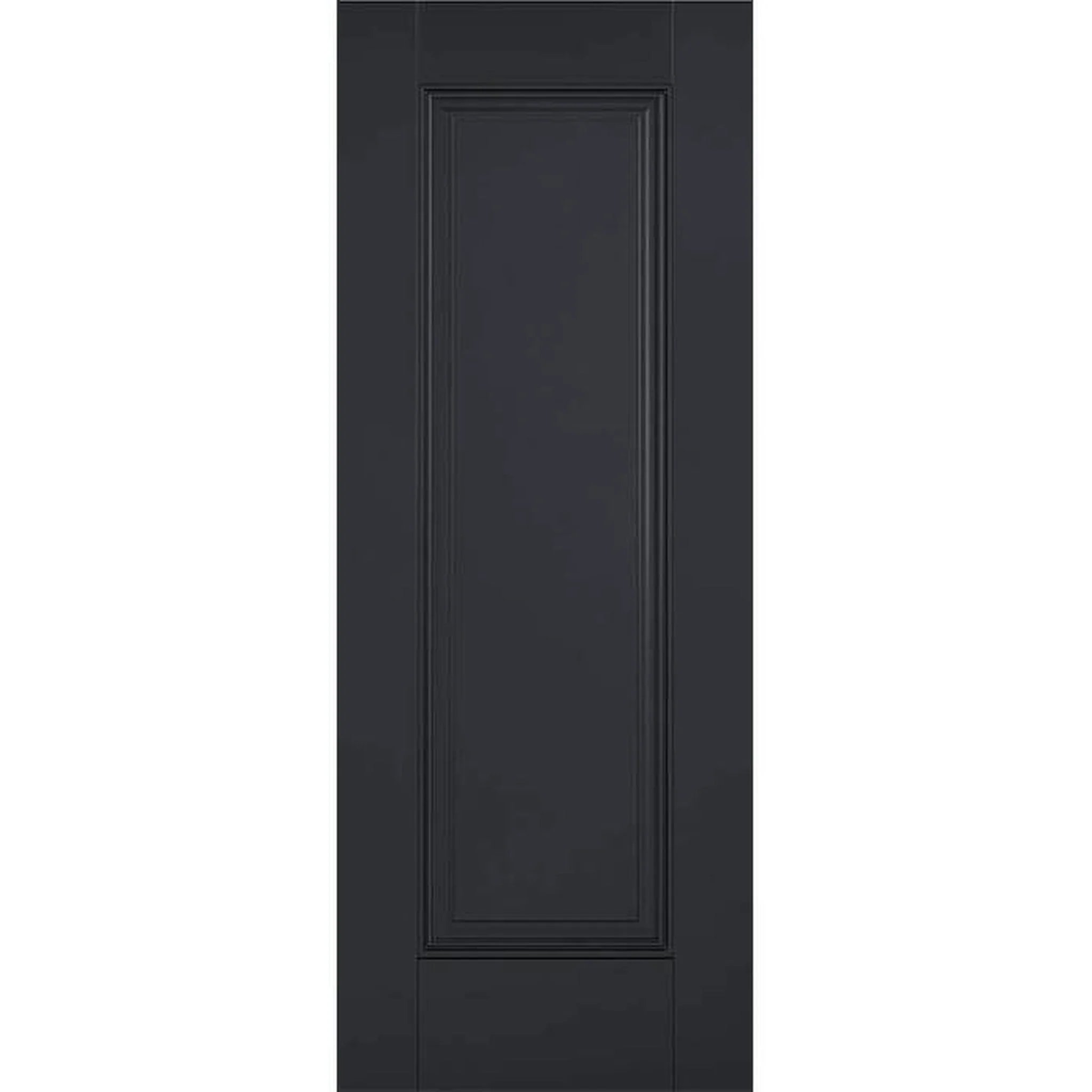 Eindhoven Black Primed 1 Panel Internal Door
