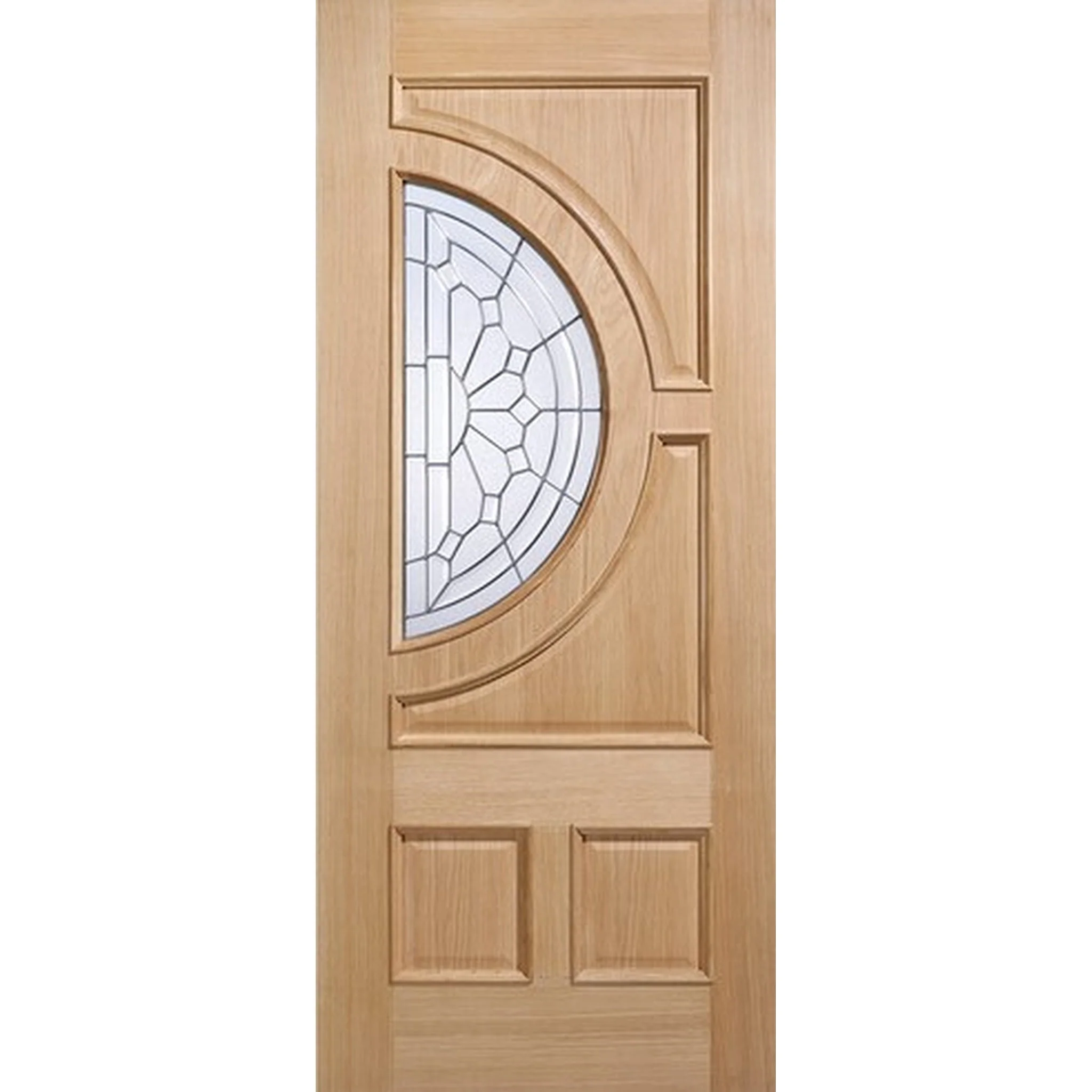 Empress Oak Glazed External Door - Image 2