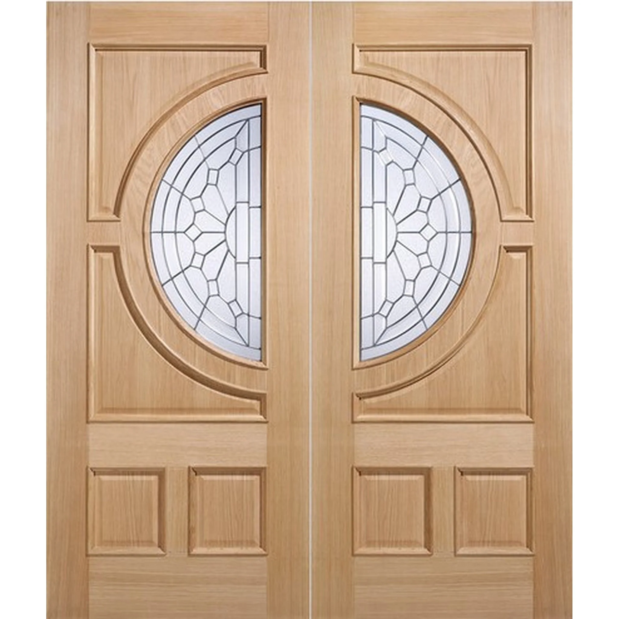 Empress Oak Glazed External Door - Image 3