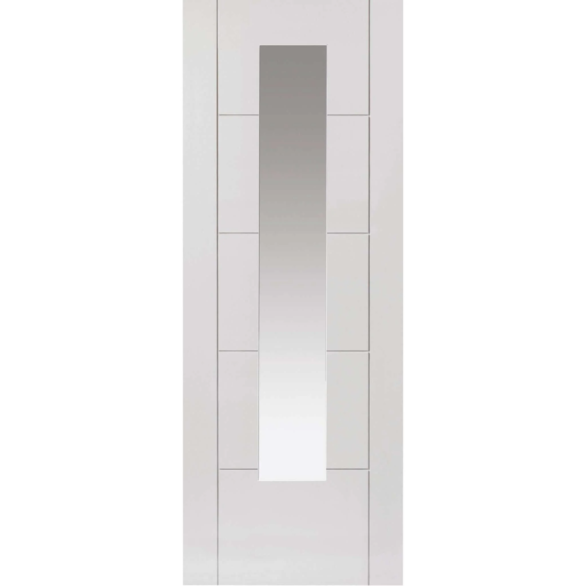 Emral White Prefinished Glazed Internal Door