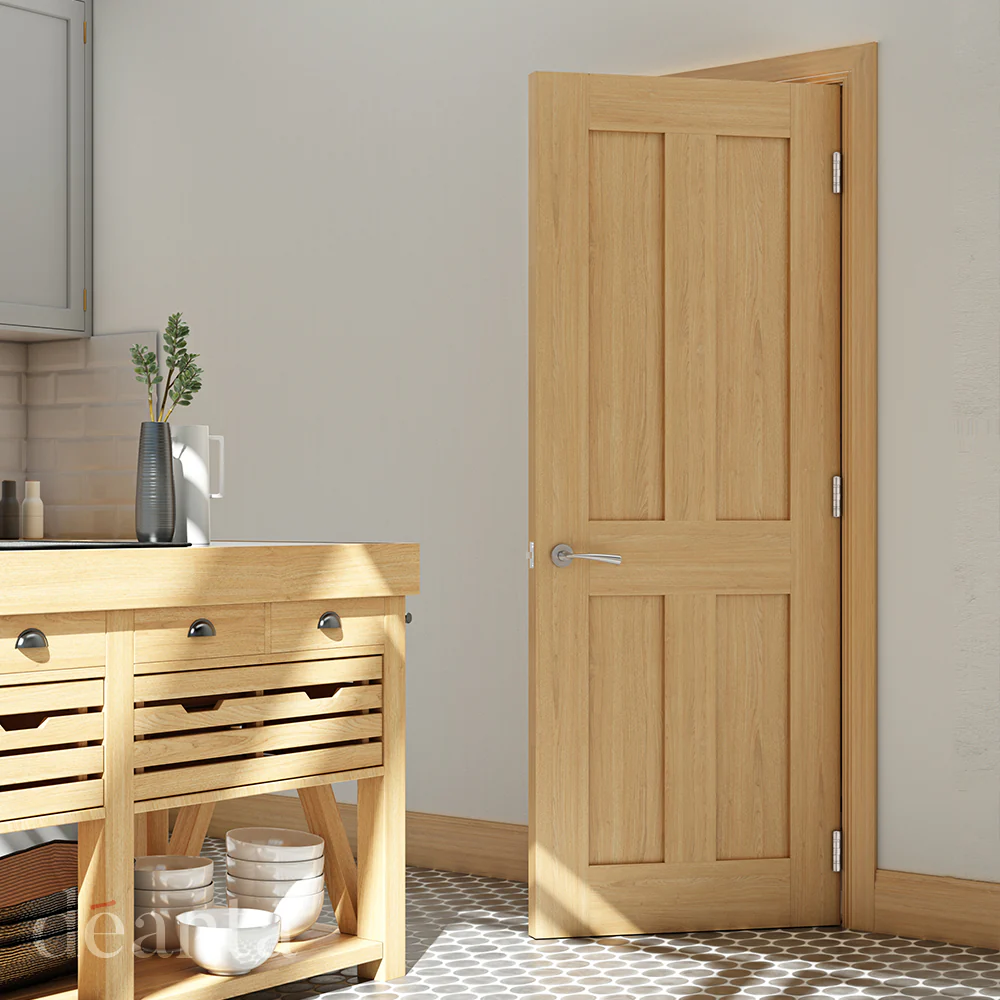 Eton 4 Flat Panel Internal Door - Image 3
