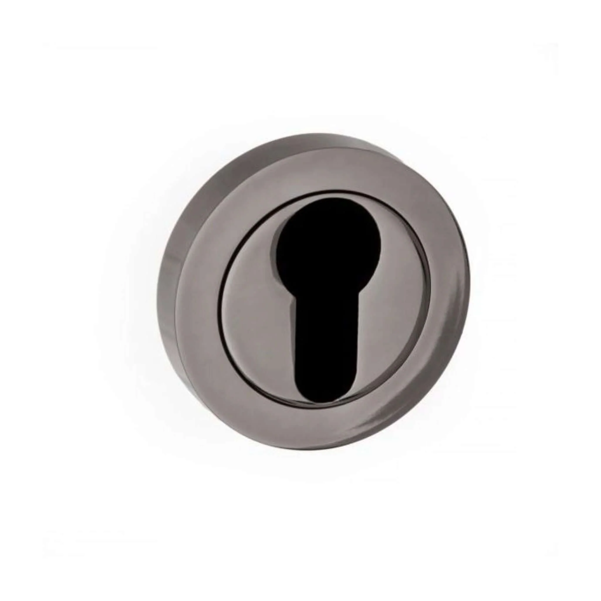 Euro Escutcheon Pair On Round Rose - Image 4