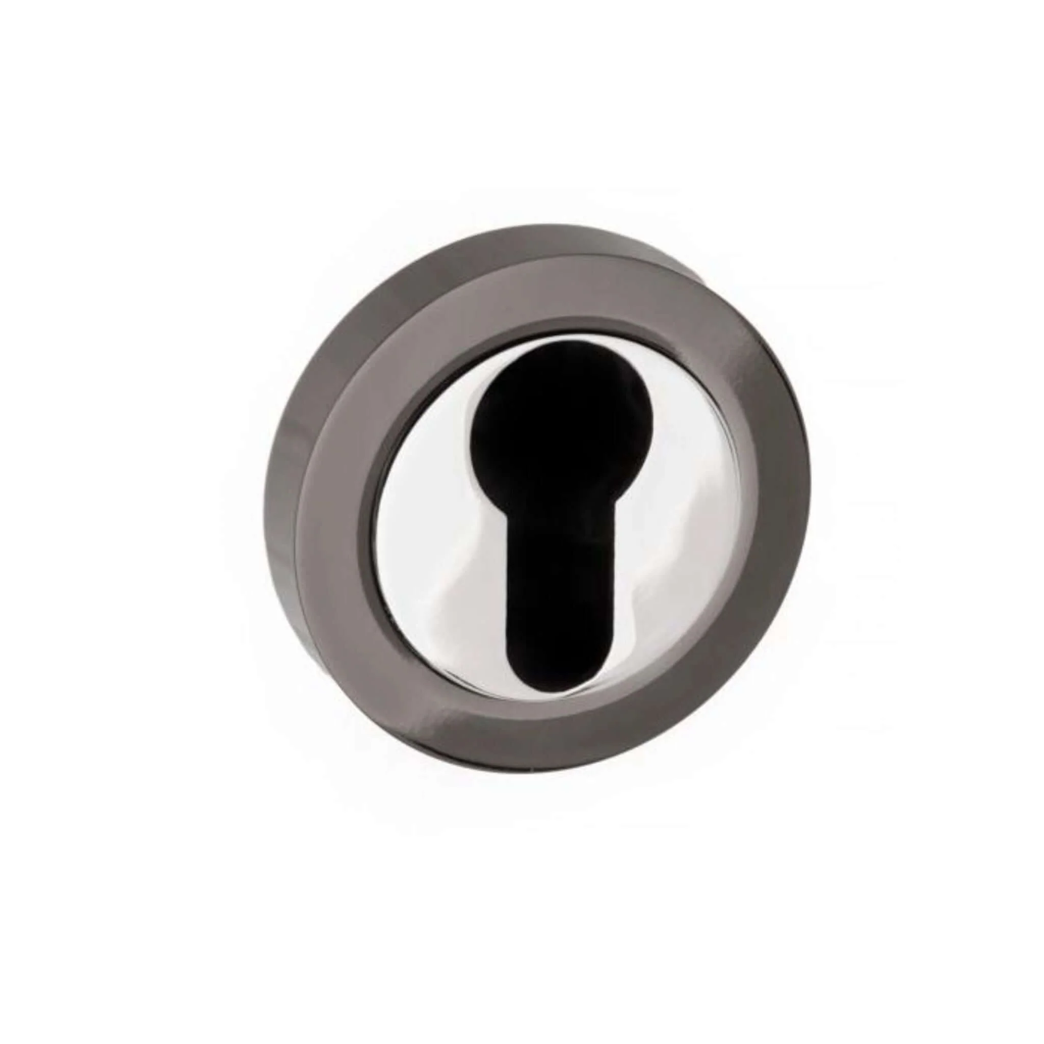 Euro Escutcheon Pair On Round Rose - Image 5