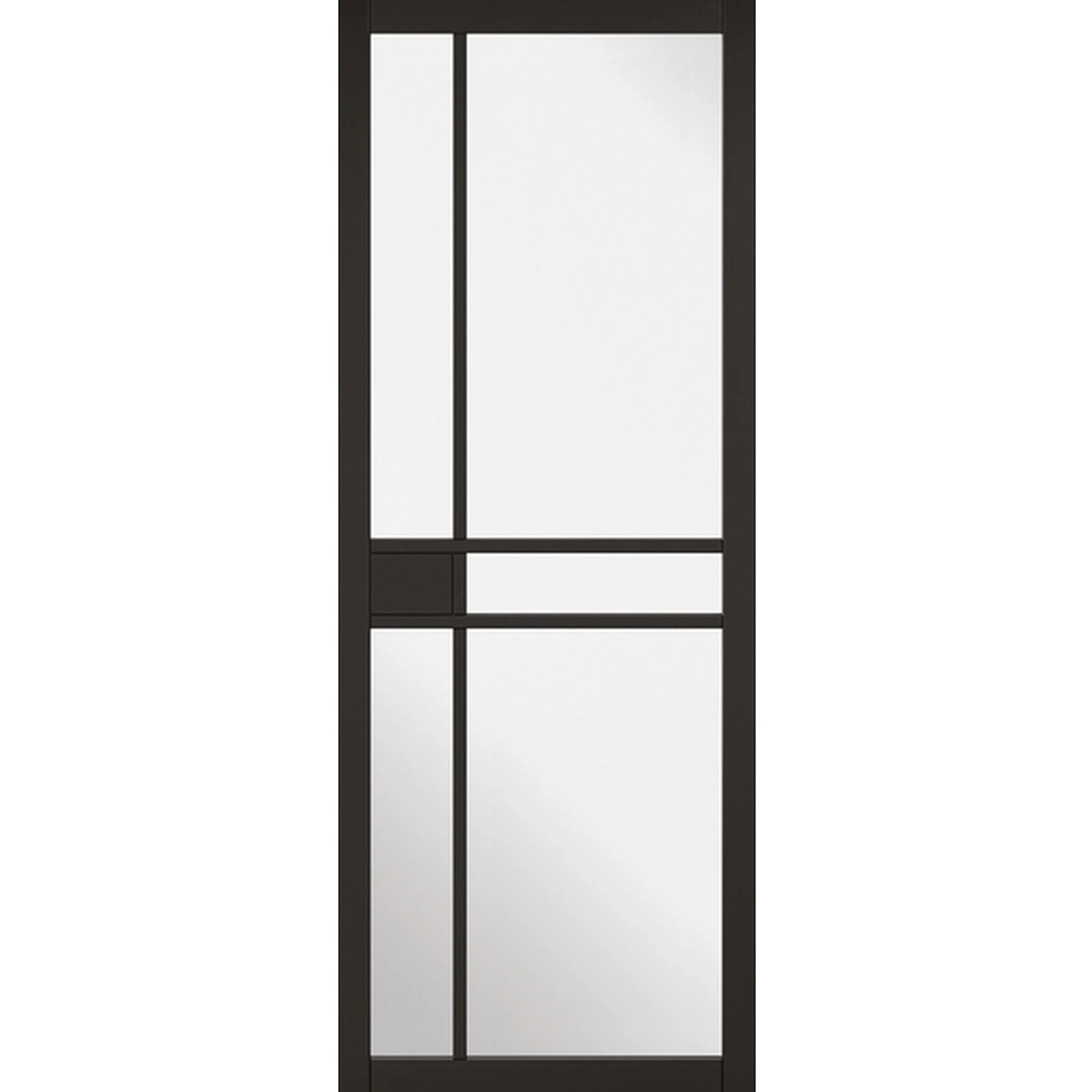 Greenwich Black Glazed Internal Door