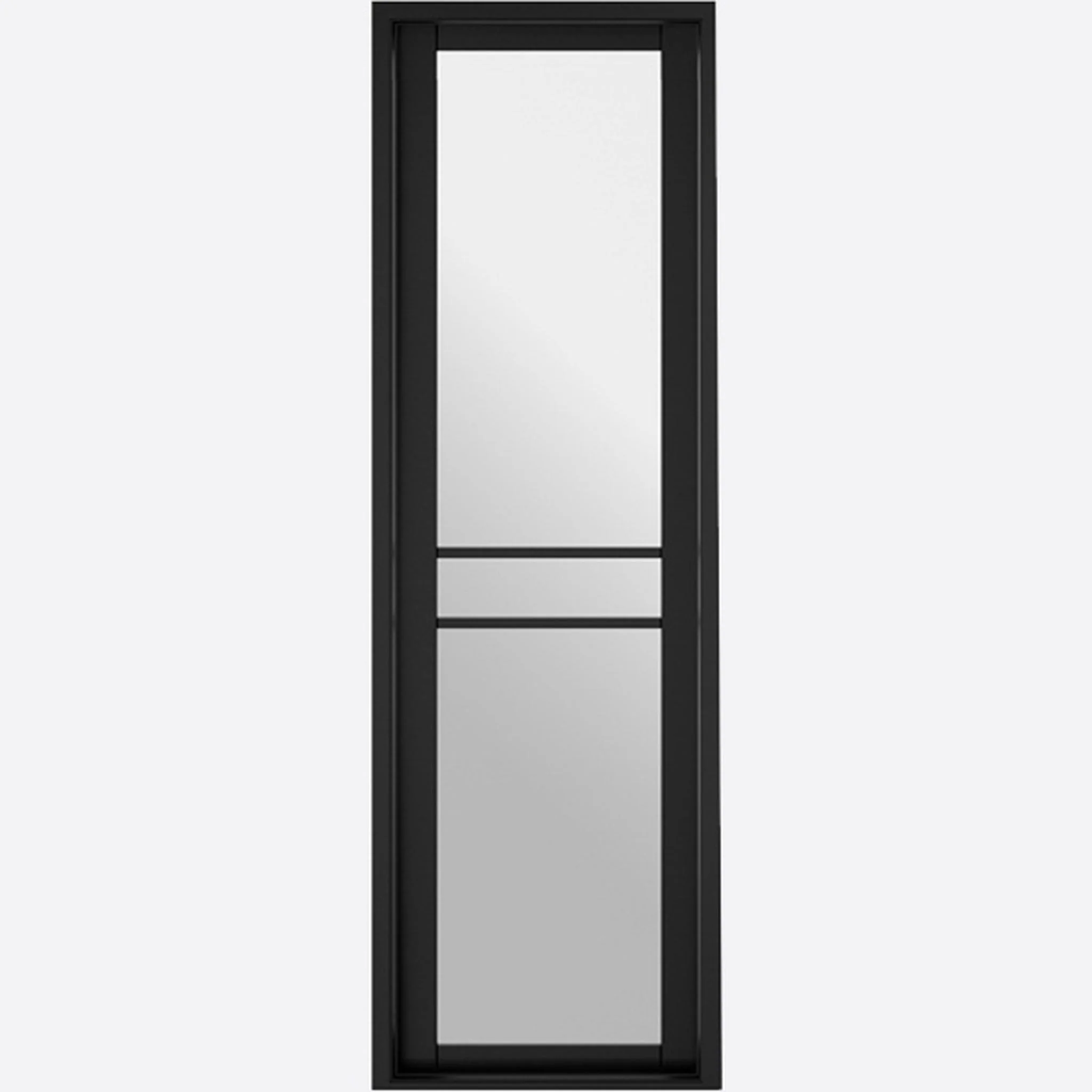 Greenwich W8 Black Prefinished Sidelight