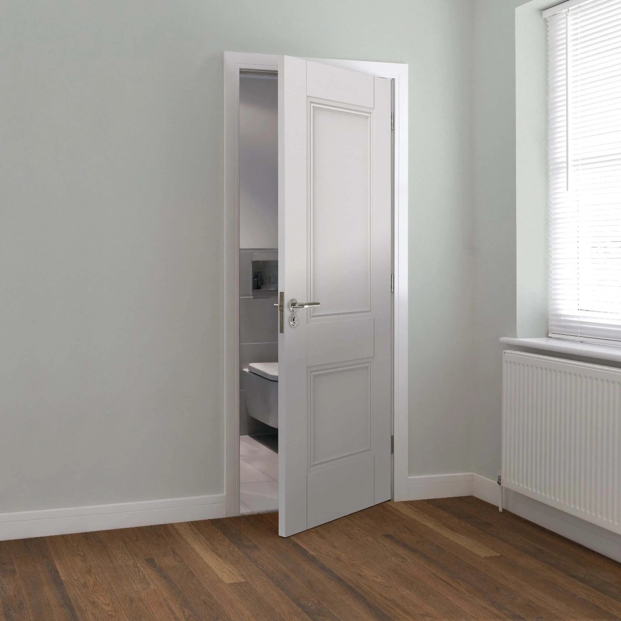 Hardwick White Primed FD30 Fire Door - Image 3