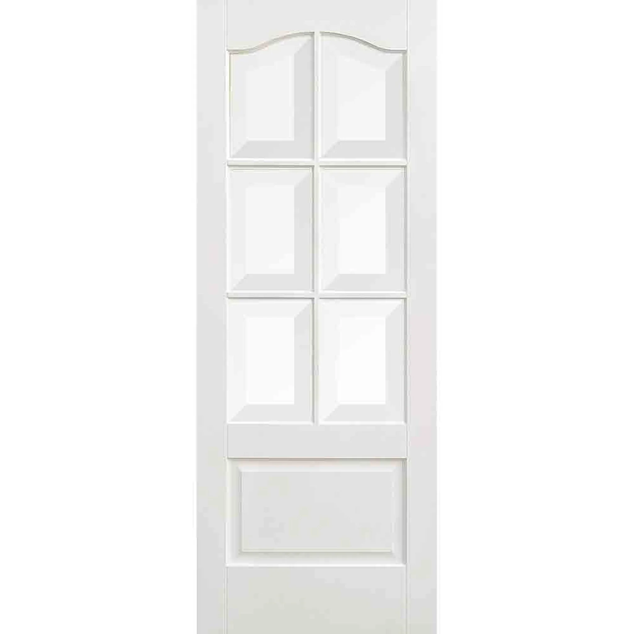 Kent Clear Bevelled Glazed White Primed Door