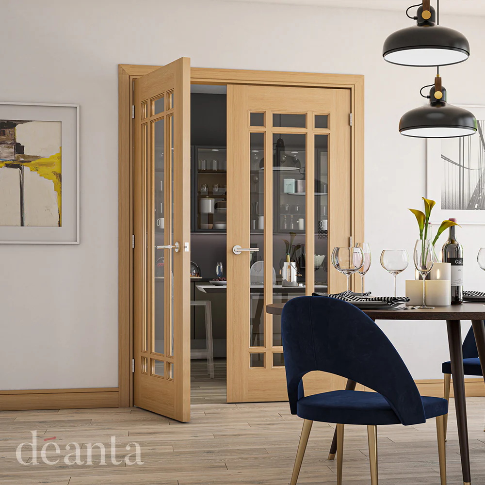Kerry Glazed Oak Door - Image 3
