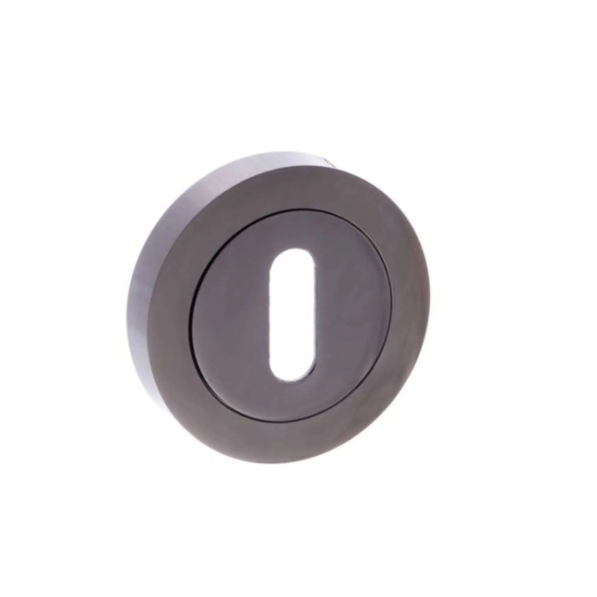 Key Escutcheon Pair On Round Rose - Image 2