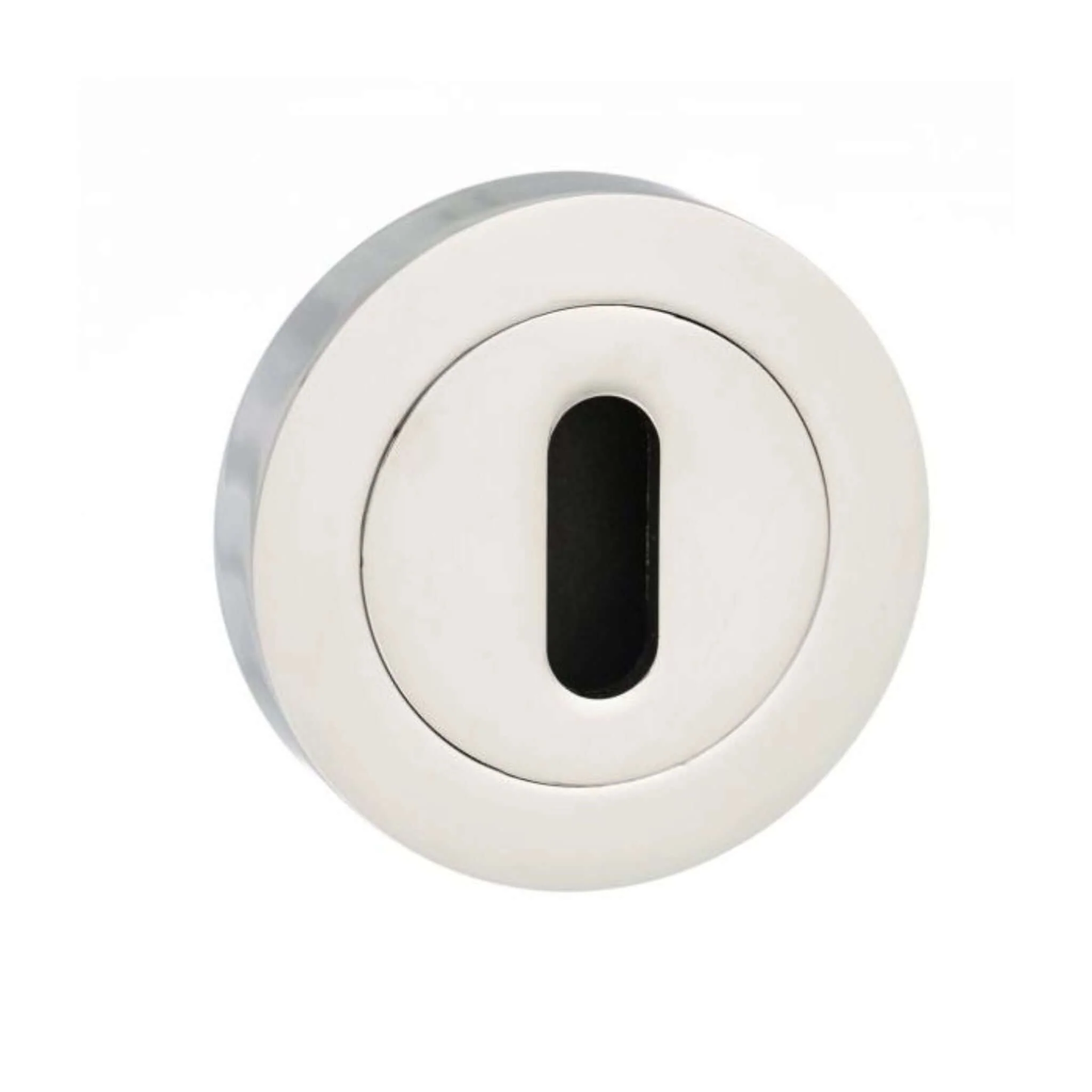 Key Escutcheon Pair On Round Rose - Image 9