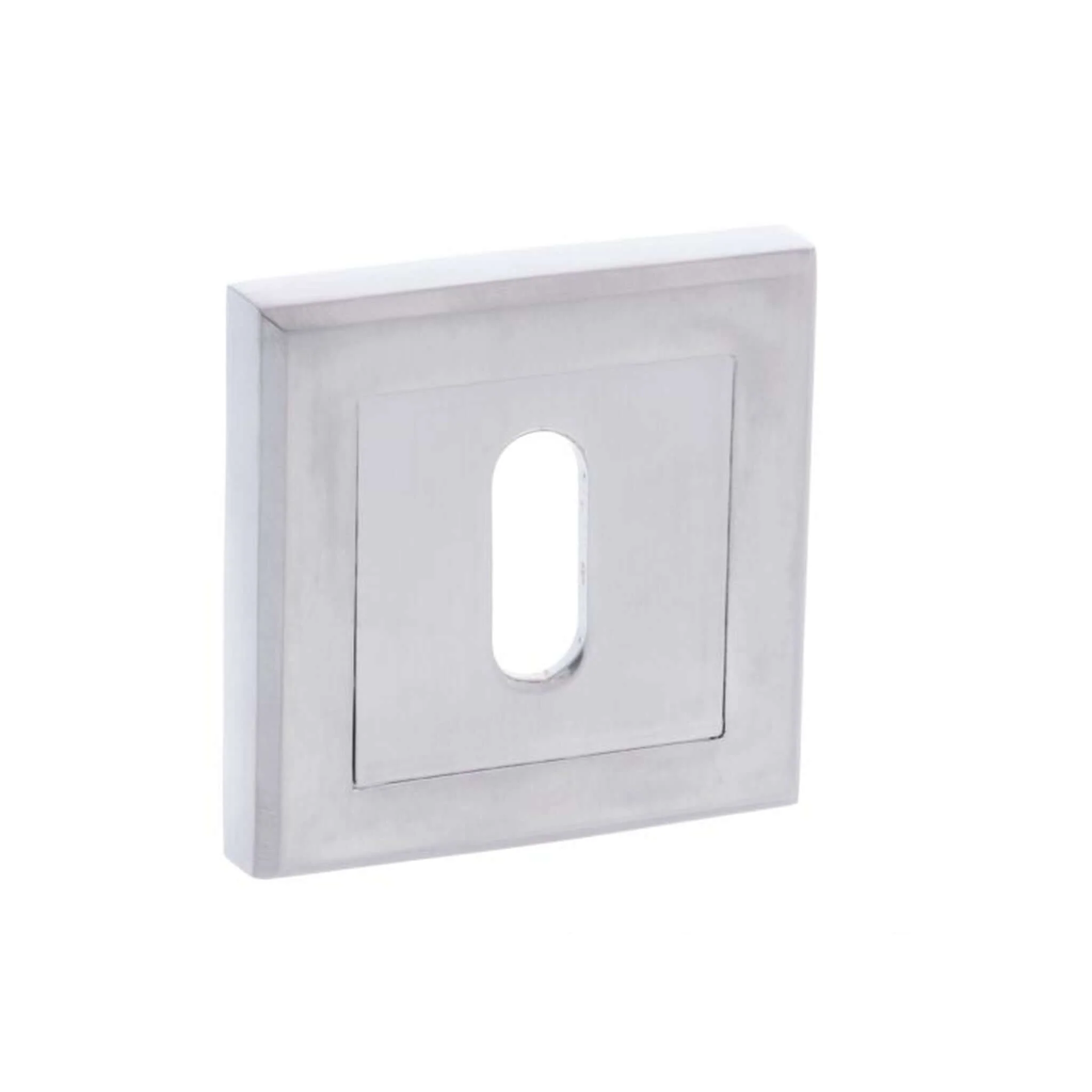 Key Escutcheon Pair On Square Rose - Image 3