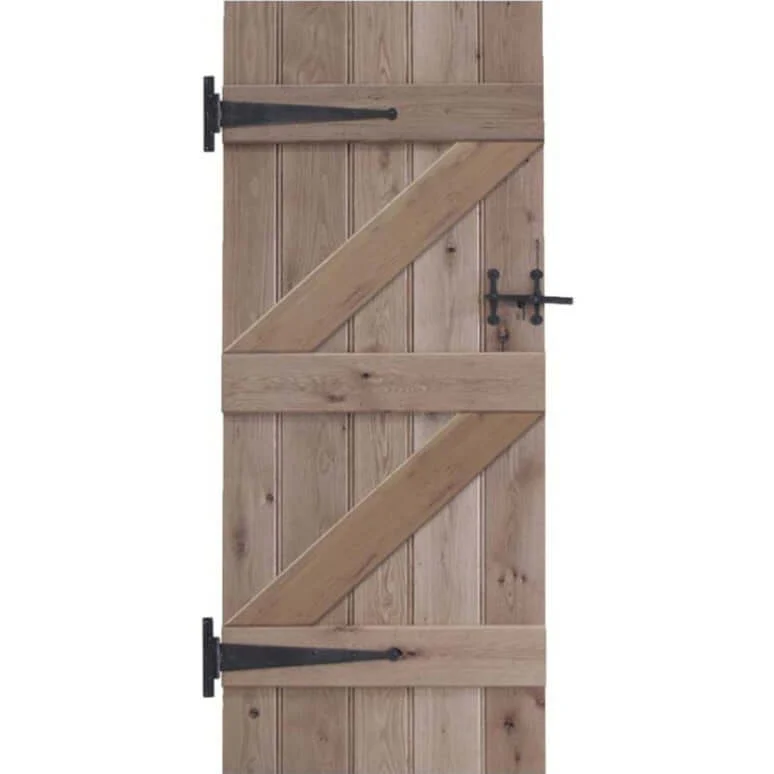 Ledge & Braced Rustic Bead & Butt Internal Door