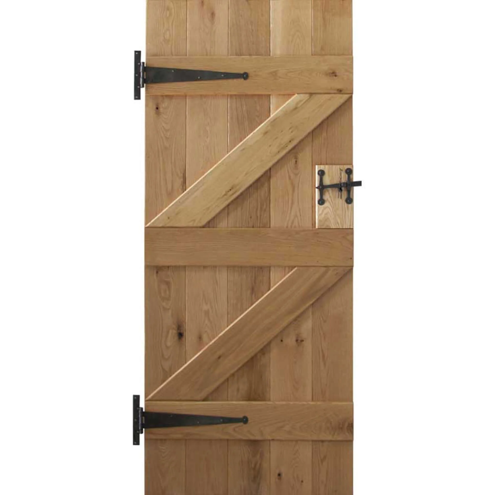 Ledge & Braced Rustic V-Groove Internal Door