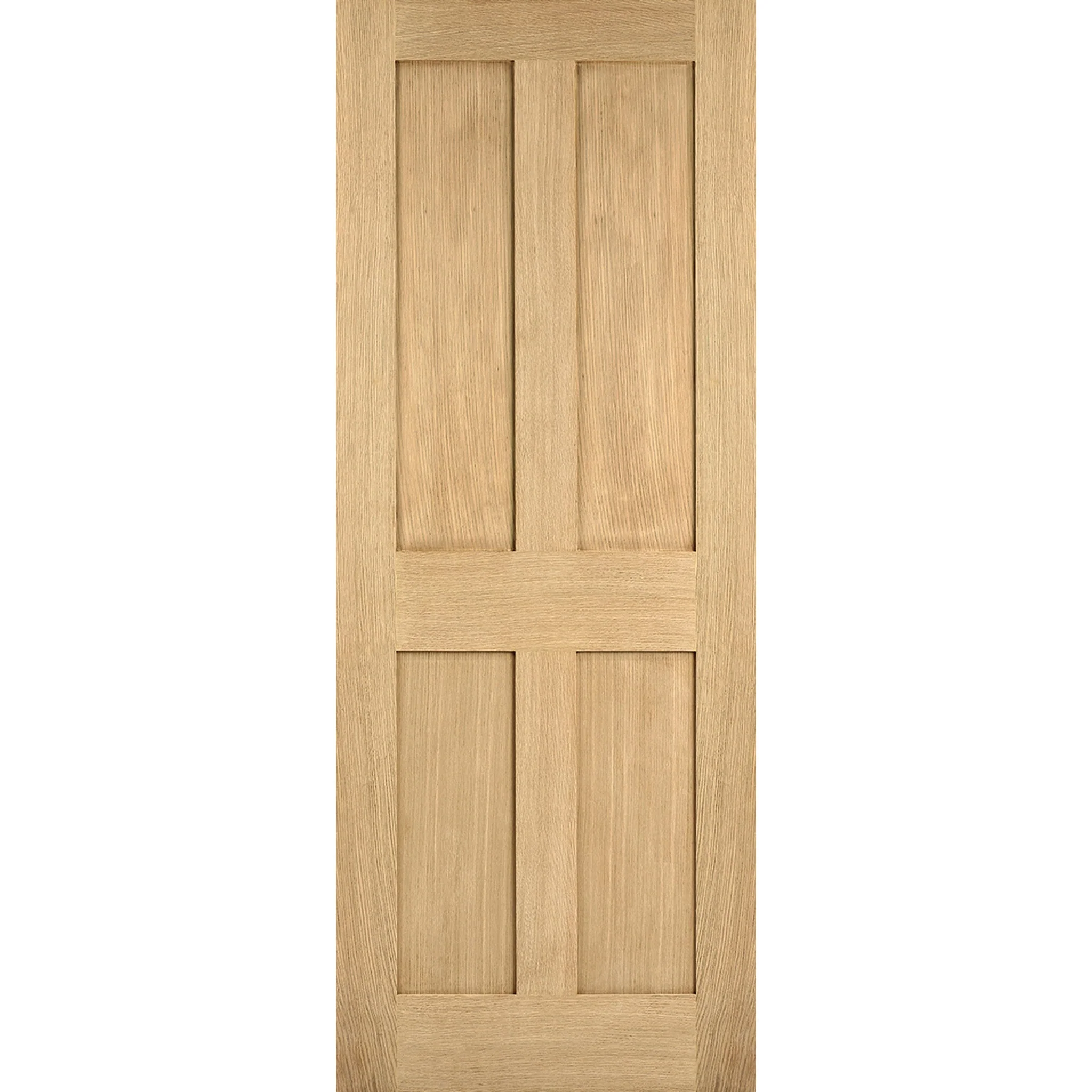London Flat 4P Unfinished Oak Internal Door
