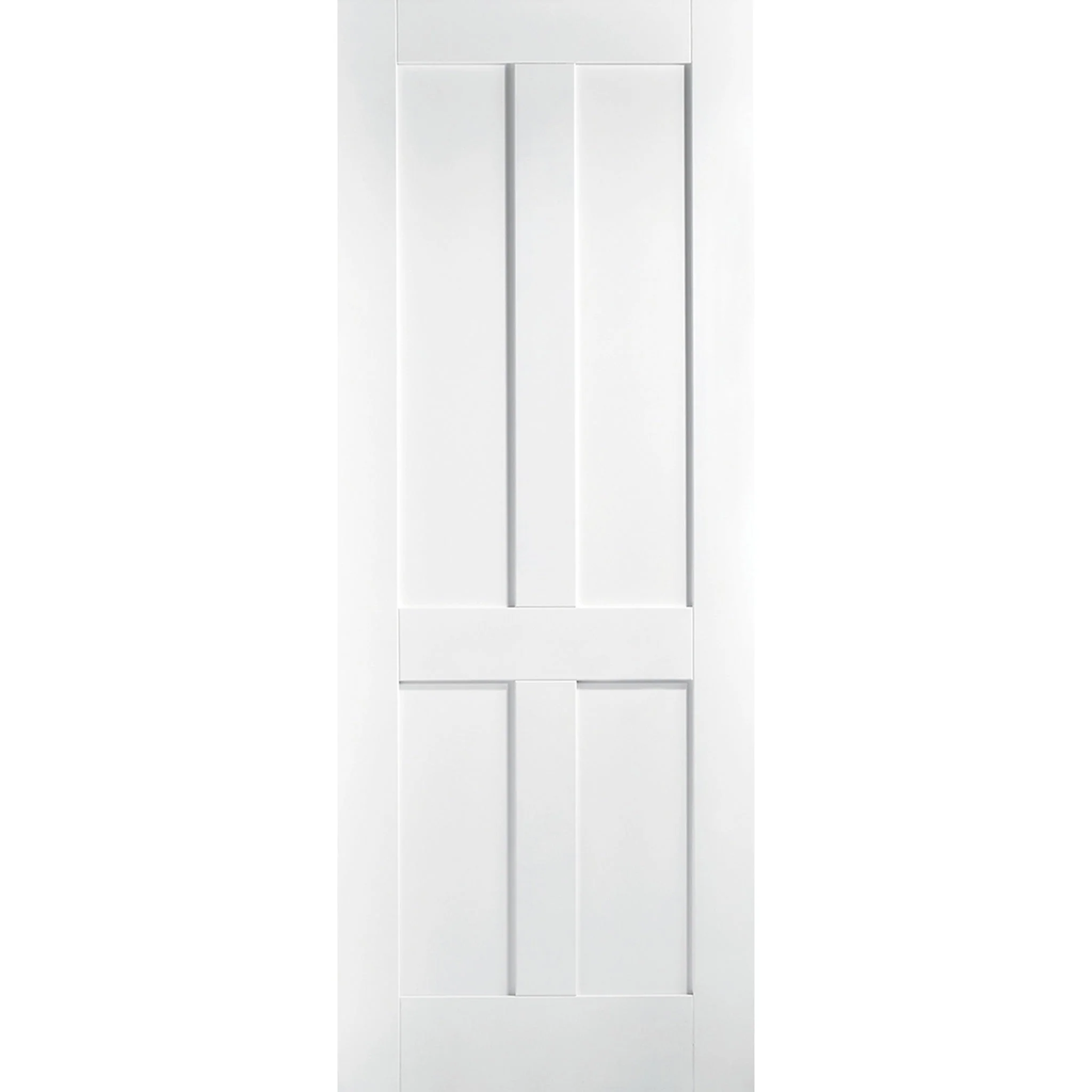 London Flat 4P White Primed Internal Door
