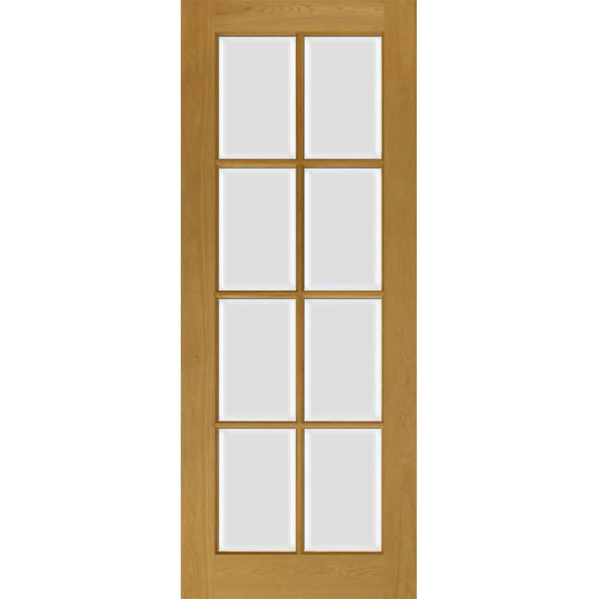 London French Glazed Oak Veneer Door