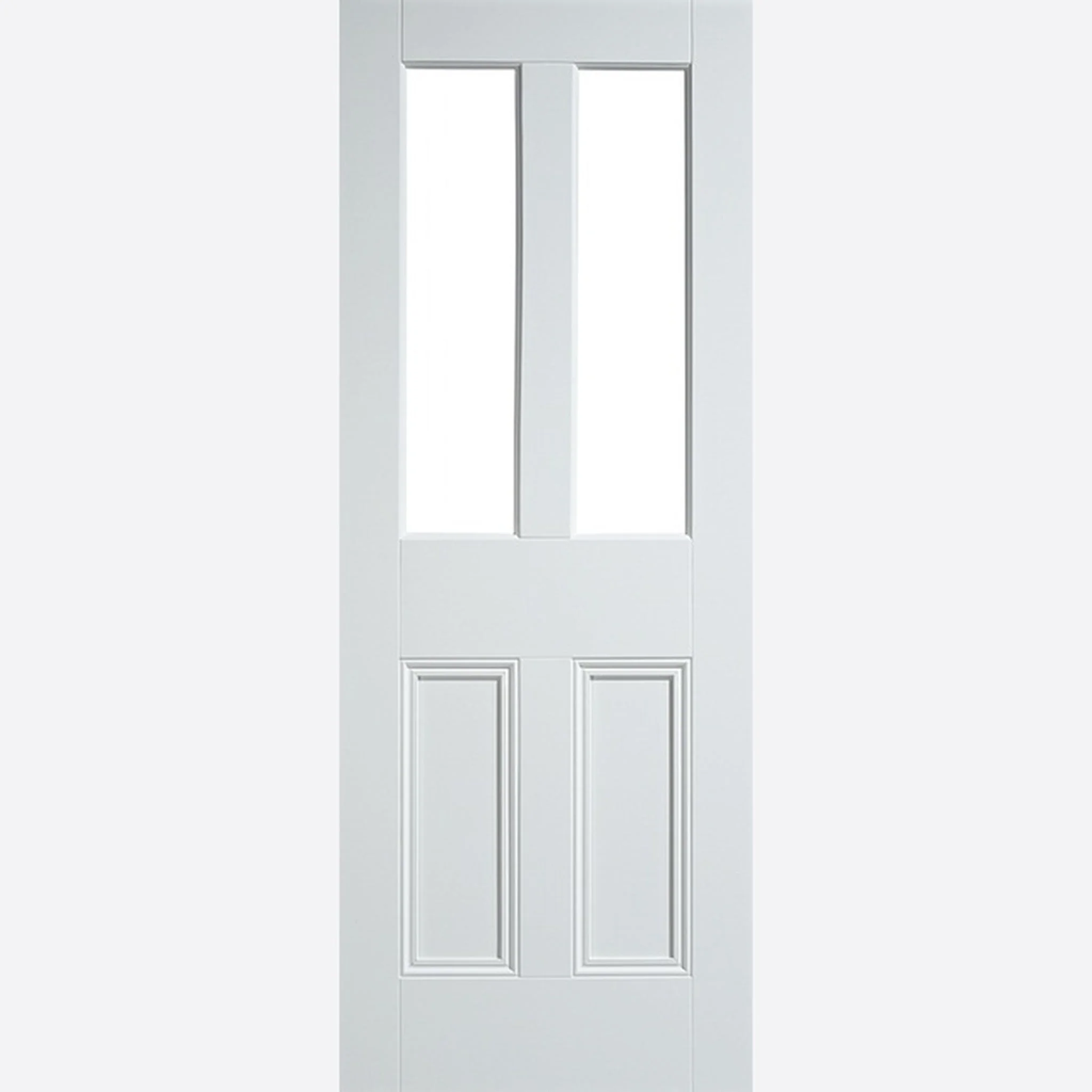 Malton 4 Panel 2P 2L Unglazed Primed White Door