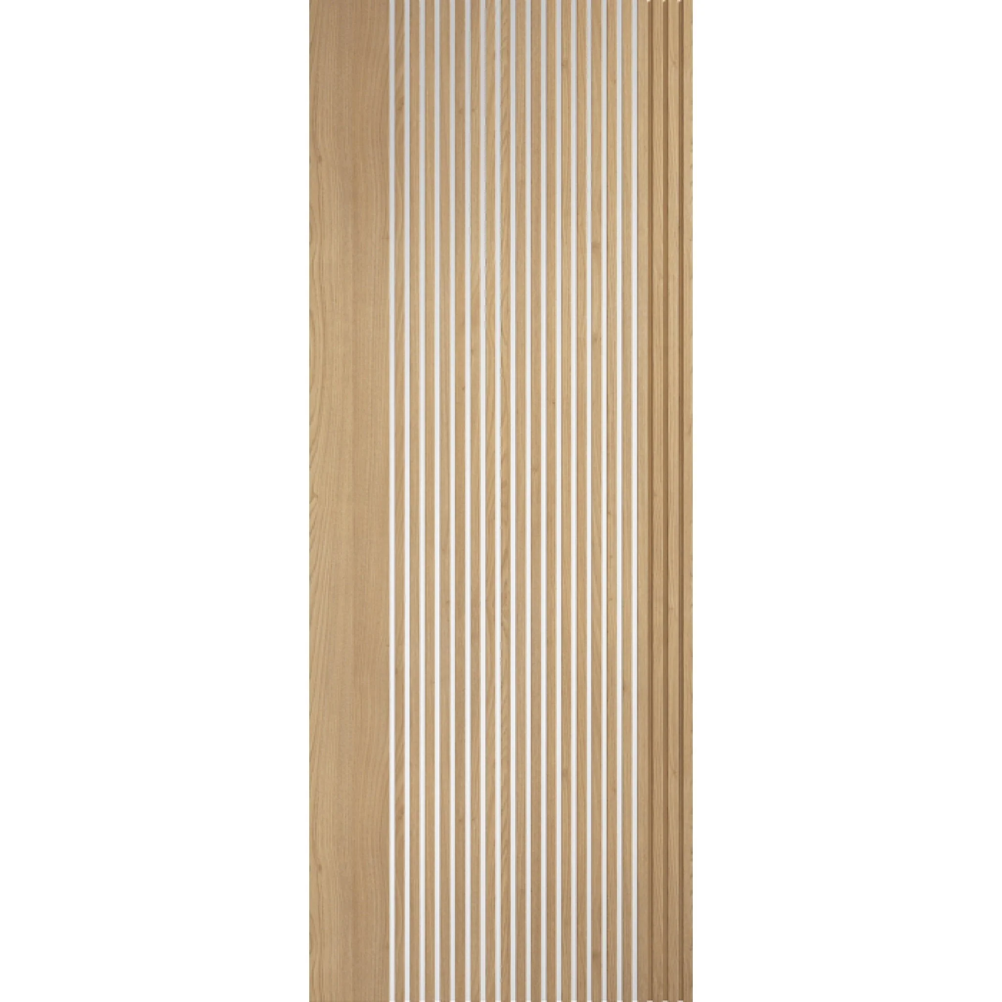 Melbourne Clear Glazed Prefinished Oak Door
