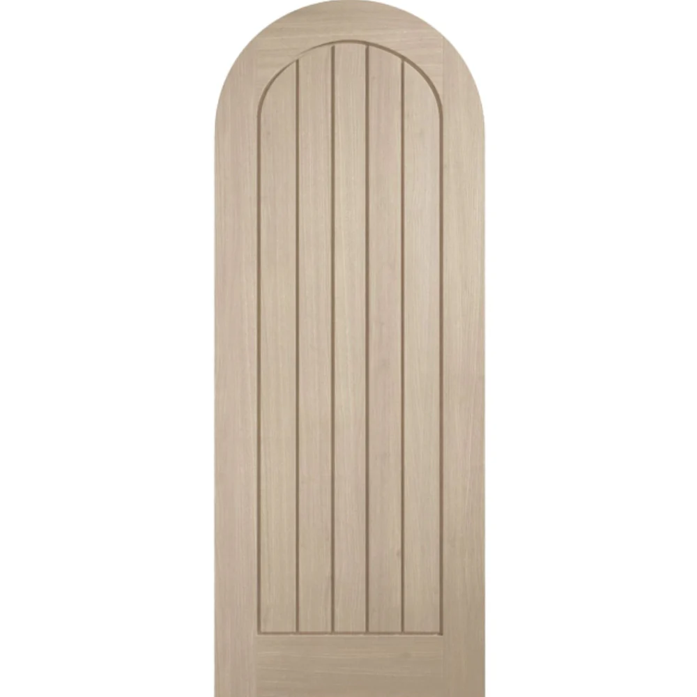 Mexicano Arched Prefinished Blonde Oak Door