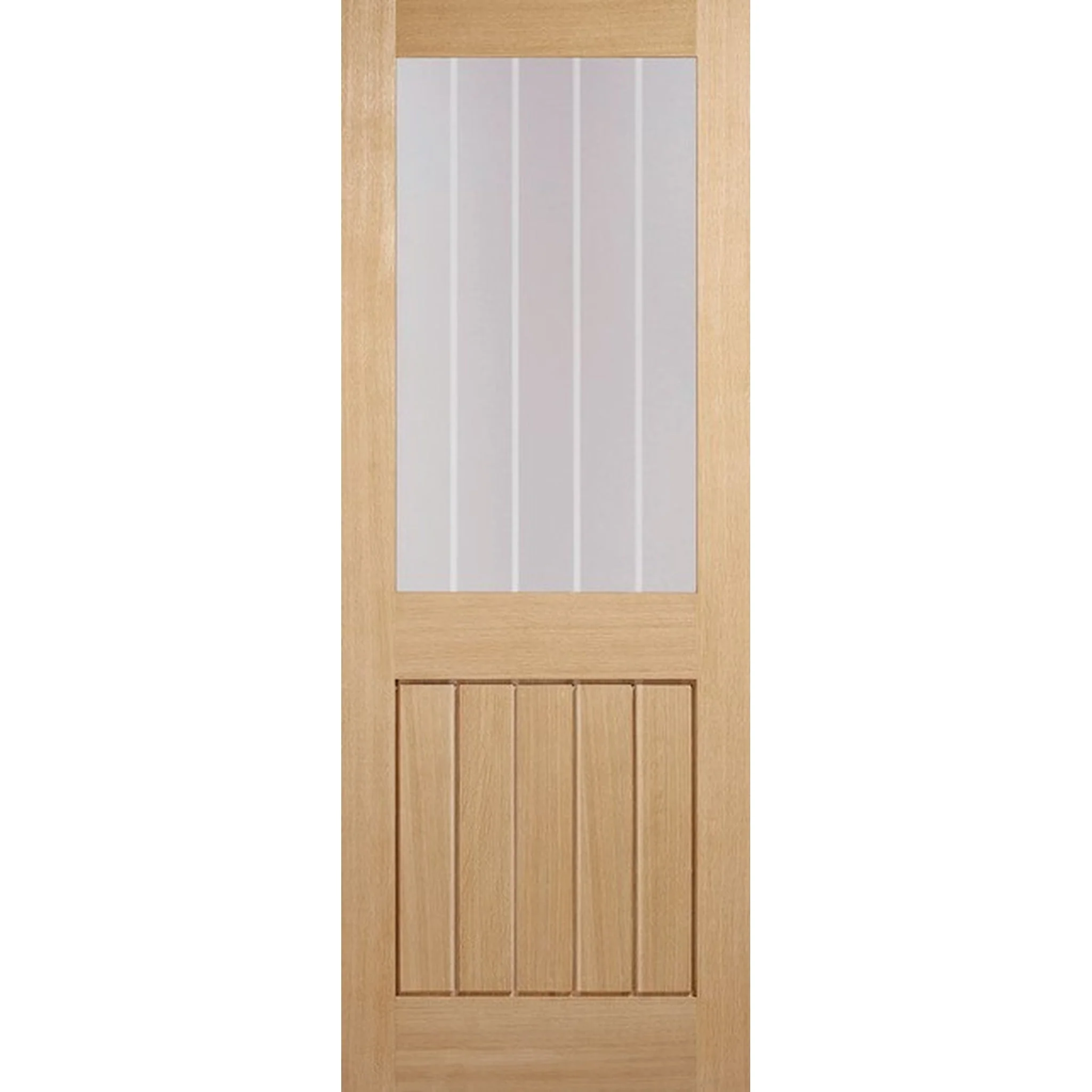 Mexicano Half Light Clear Glazed Door