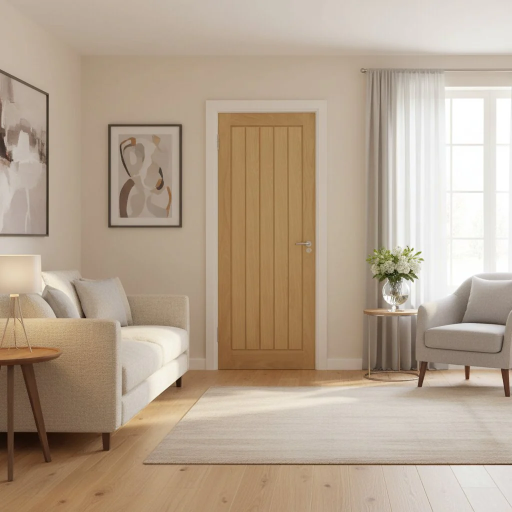 Mexicano Oak Fire Door - Image 2