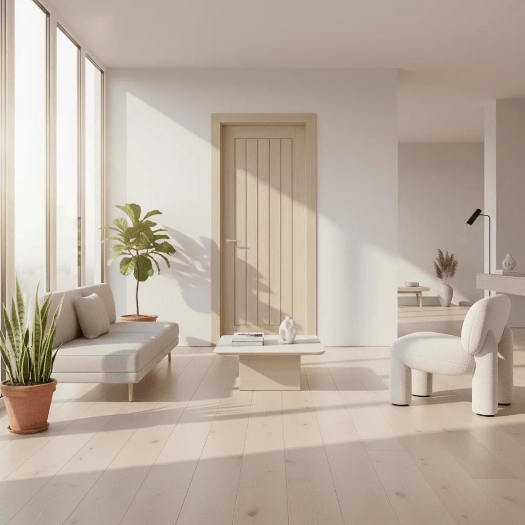 Mexicano Prefinished Blonde Oak Internal Door - Image 2
